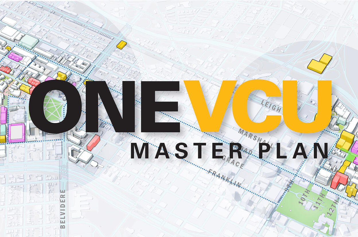 Graphic of the new VCU master plan