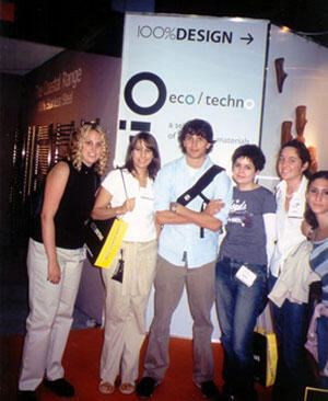 From left: Jennifer Heinerman, Amanda Shulleeta, Nathan Ferrance, Erin Ek, Kimberly Powell and Casey Stewart, students in VCU’s Department of Interior Design recently attended the design exhibition in London.

Photo courtesy of Allan Hing, VCU Department of Interior Design