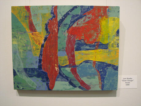 Lynn Murphy: “Game Changer,” acrylic