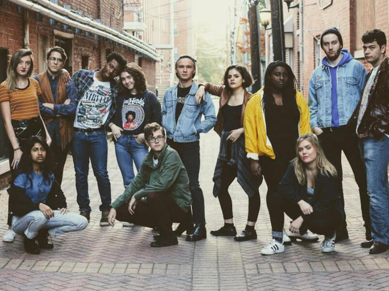 Members of Running AMok, one of three improv teams at VCU.