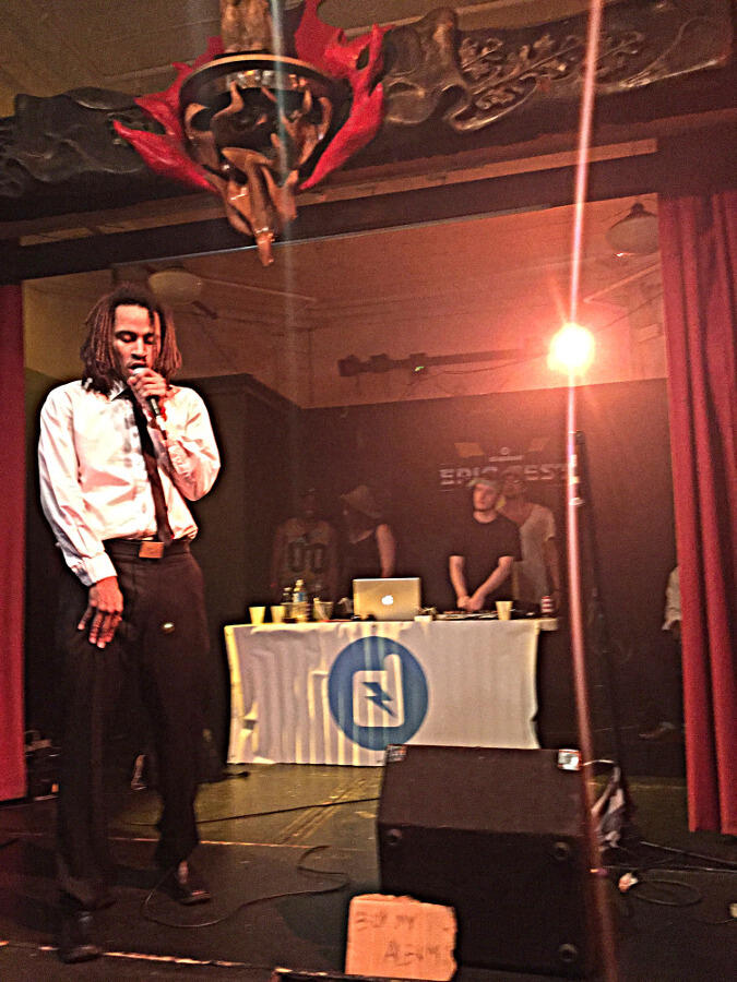 Marques “M.arques B.erry” Berry at Epic Fest.