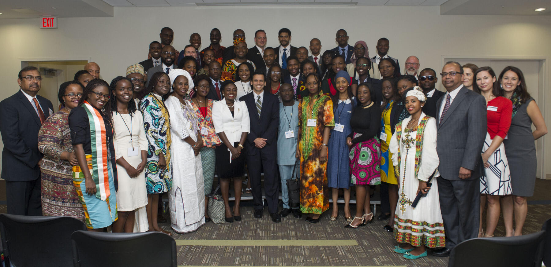 Fellows in VCU's Mandela Washington Fellowship for Young African Leaders.