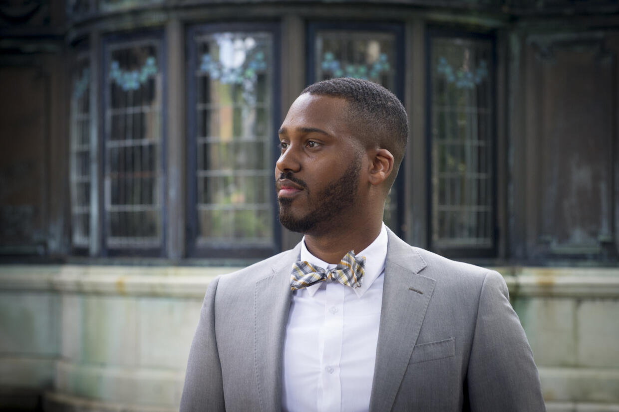 Henry Lewis, a pre-professional health adviser in University Academic Advising, created Black Men in Medicine to help more black men get into medical school. Today, about 25 students are part of the group. (Julia Rendleman)