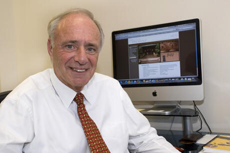 VCU ombudsman Frank Baskind considers himself very approachable and encourages people to discuss issues of concern. Photo by Melissa Gordon, VCU Communications and Public Relations.