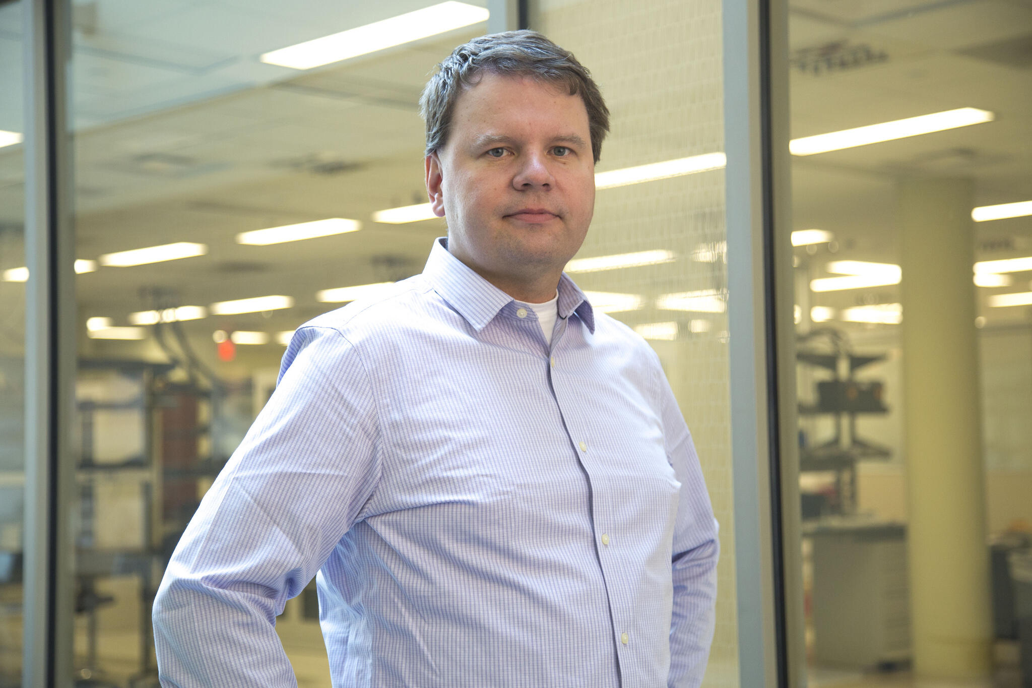 The contributions of Lukasz Kurgan, Ph.D., to structural bioinformatics — focusing on protein-ligand and protein-nucleic acids interactions and computational characterization of intrinsic disorder — earned the Qimonda Endowed Professor and vice chair of Computer Science the AIMBE fellowship for 2018. (Photo courtesy VCU Engineering)
