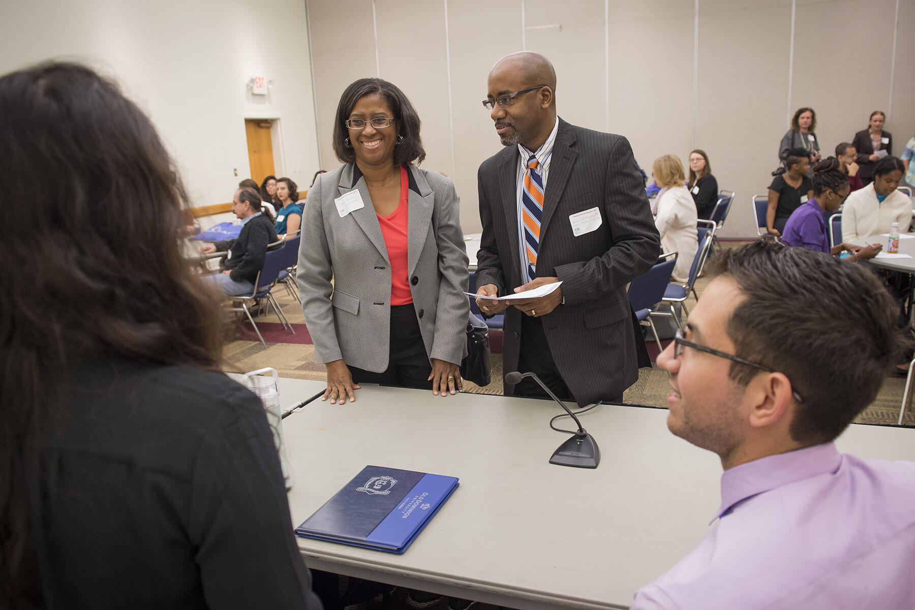 Graduate student and faculty panels were held during Commonwealth Graduate Education Day