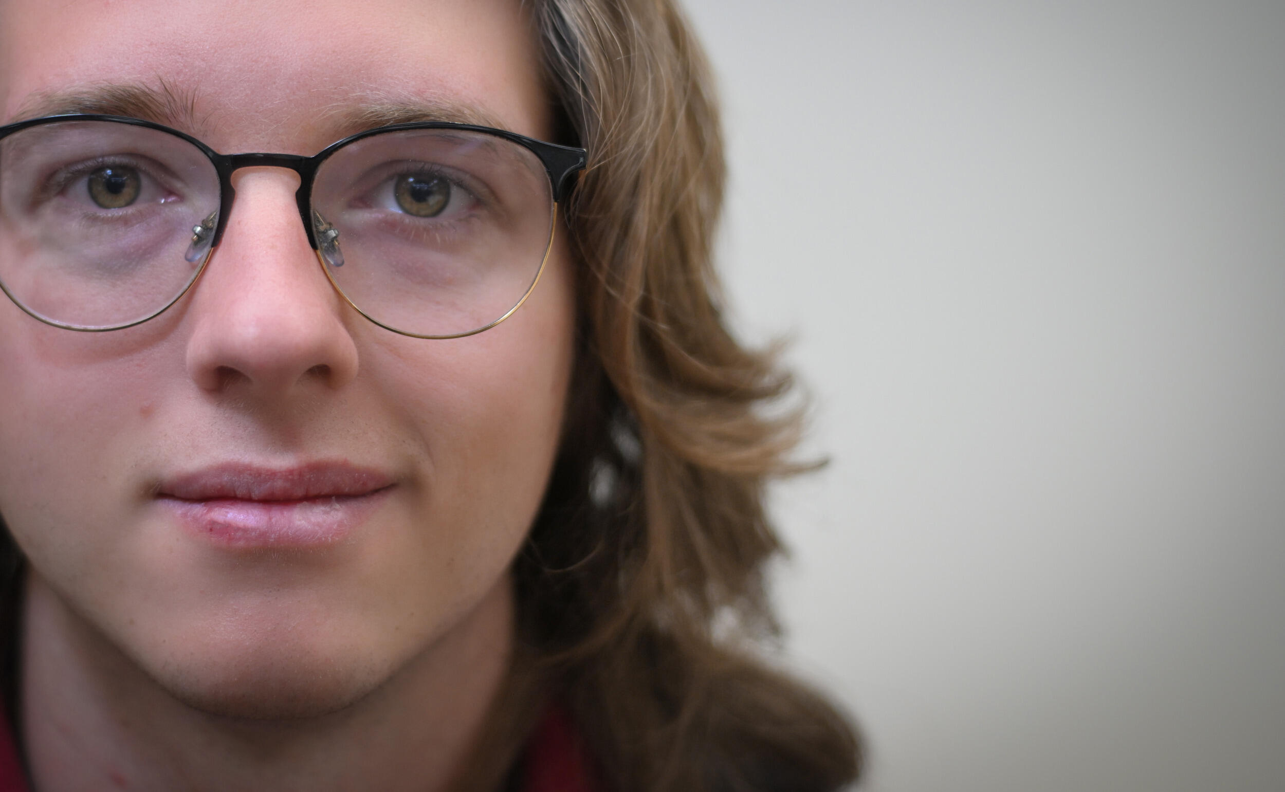 Man in glasses.