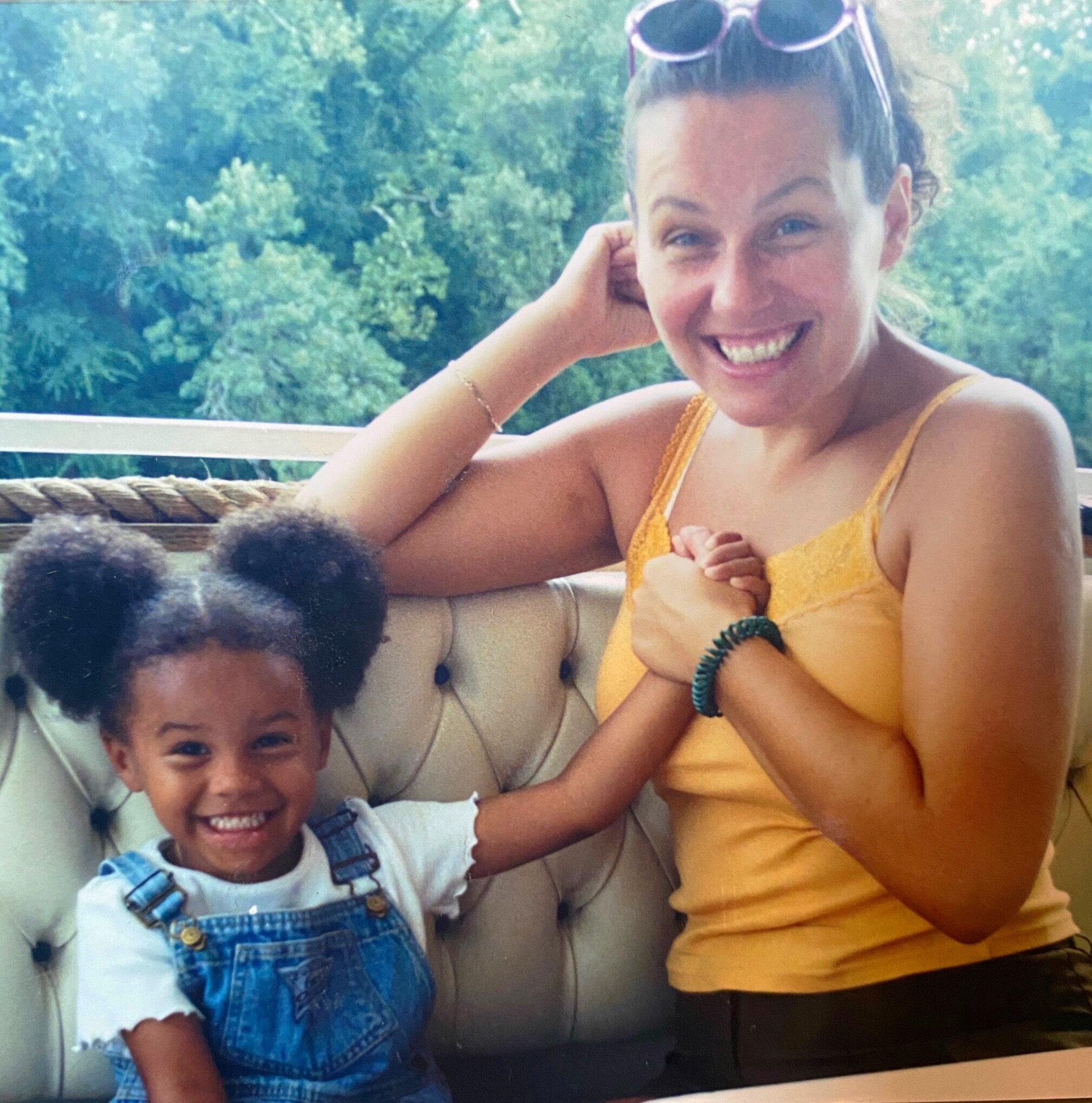 Savannah-Zhané Jolley and her mother, Louise.
