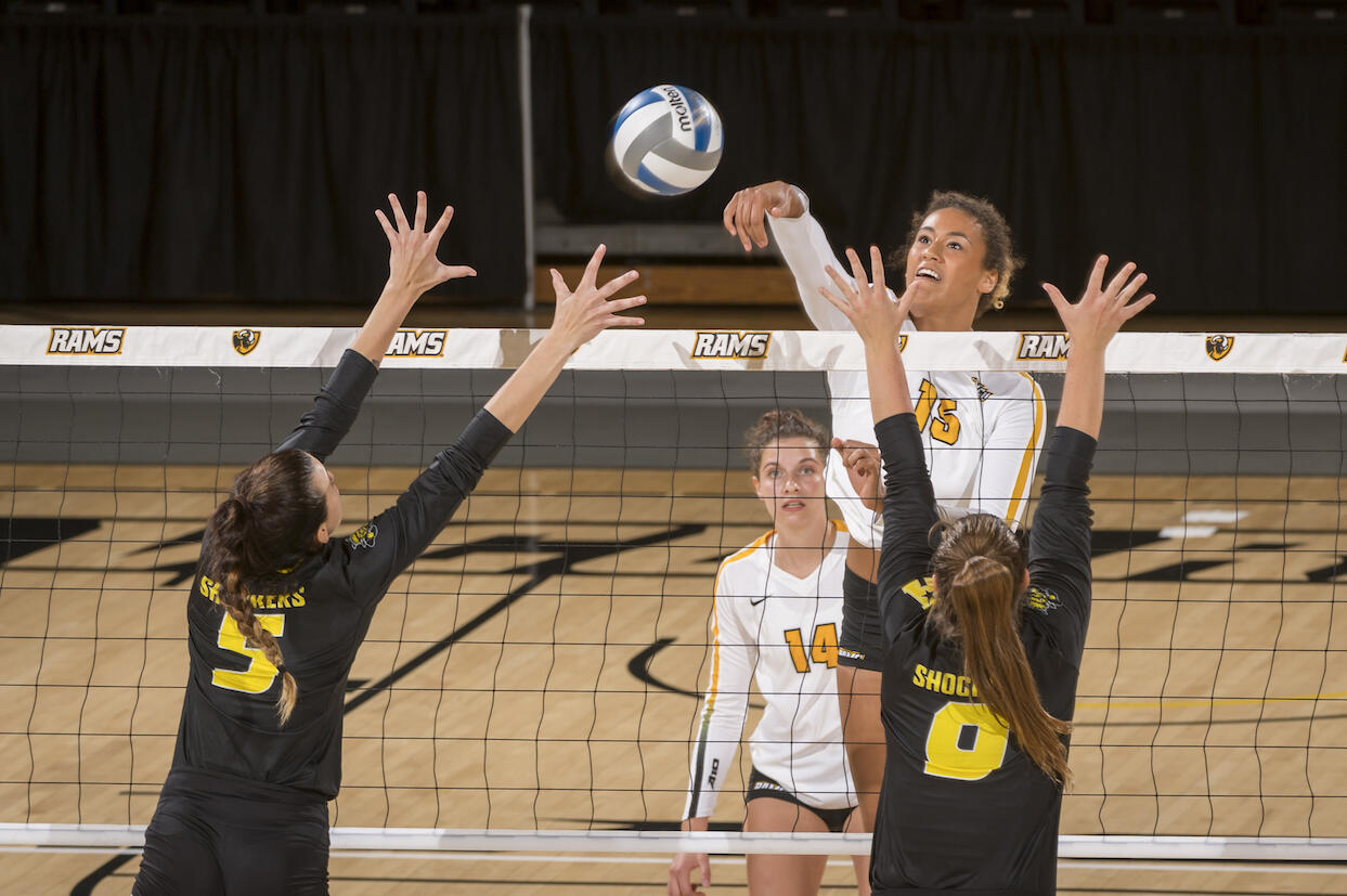 Tori Baldwin and defending A-10 champion VCU are 4-0 in conference play. (Photo courtesy of VCU Athletics)