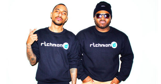 Slapdash founders and Richmond natives Robert “Octavion X” Markum (left) and Derail “Cain McCoy” Hampton, a VCU alumnus.
