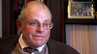 Dr. Richard Lower in 2007 during an interview about his career. The interview, "A Matter of Heart," conducted by Dr. Sheldon Retchin, CEO, VCU Health System and VP for Health Sciences, can be seen on the VCU TV/HD Web site.