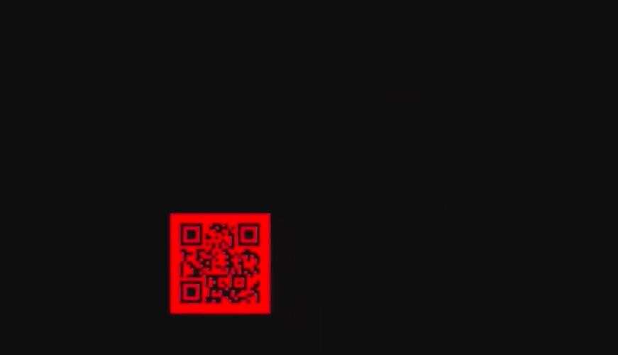Coinbase used a bouncing QR code in its silent 60-second Super Bowl commercial. 