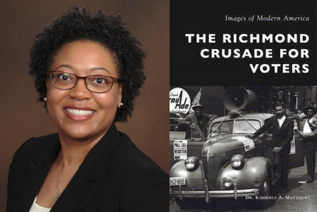 Kimberly Matthews’ book, “The Richmond Crusade for Voters,” is part of Arcadia Publishing’s Images of Modern America series.