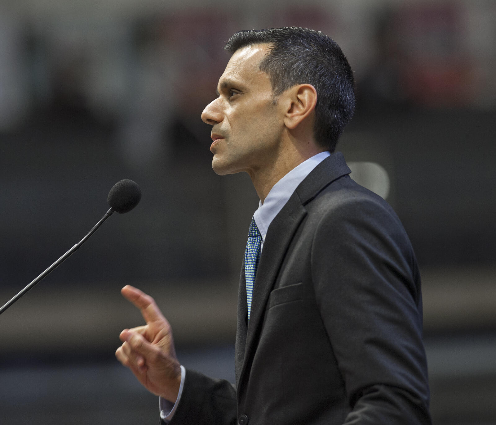 Virginia Commonwealth University President Michael Rao, Ph.D., addresses conference attendees.