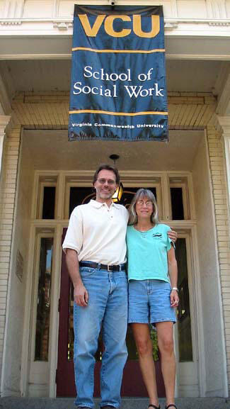 Ph.D. candidate Hans Selvog (left) with his dissertation chair Michael Sheridan, Ph.D.

Photo by Mike Frontiero, University News Services